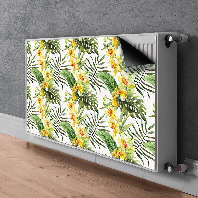 Heizkörperverkleidung magnetisch Exotisches blatt