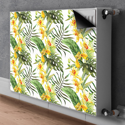 Heizkörperverkleidung magnetisch Exotisches blatt