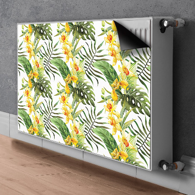 Heizkörperverkleidung magnetisch Exotisches blatt