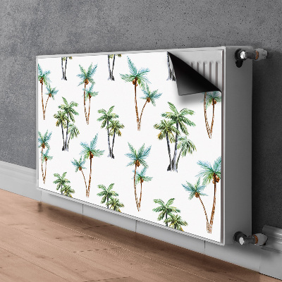 Dekorativer Heizkörpermagnet Palm-wandbild