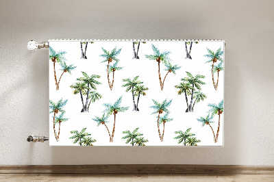 Dekorativer Heizkörpermagnet Palm-wandbild