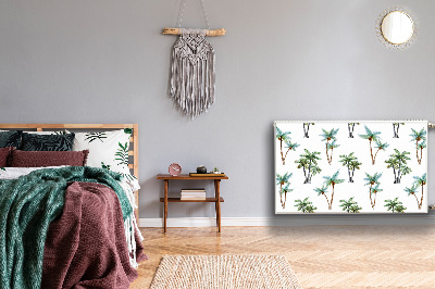 Dekorativer Heizkörpermagnet Palm-wandbild