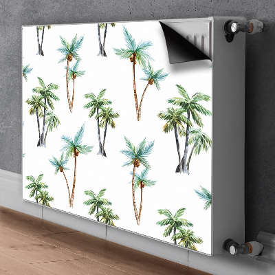 Dekorativer Heizkörpermagnet Palm-wandbild