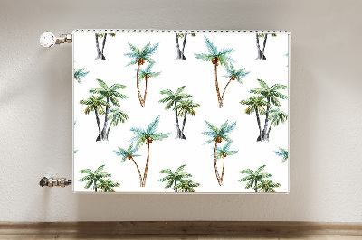Dekorativer Heizkörpermagnet Palm-wandbild