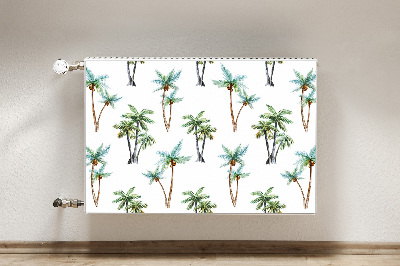 Dekorativer Heizkörpermagnet Palm-wandbild