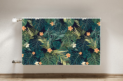 Heizkörperverkleidung magnet Blumen und blätter