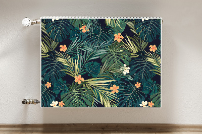 Heizkörperverkleidung magnet Blumen und blätter