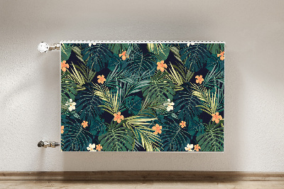 Heizkörperverkleidung magnet Blumen und blätter