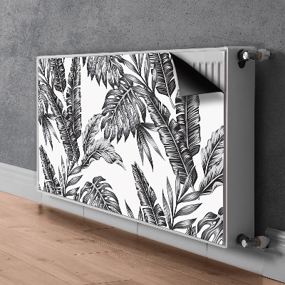 Heizkörperverkleidung magnet Palmenblätter