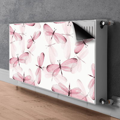Magnet Heizkörperverkleidung Rosa libellen