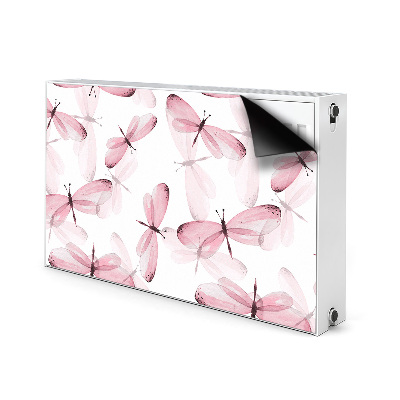 Magnet Heizkörperverkleidung Rosa libellen