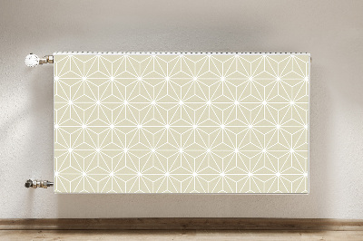 Heizkörperverkleidung magnetisch Geometrisches muster