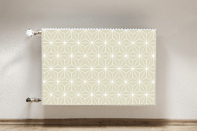Heizkörperverkleidung magnetisch Geometrisches muster
