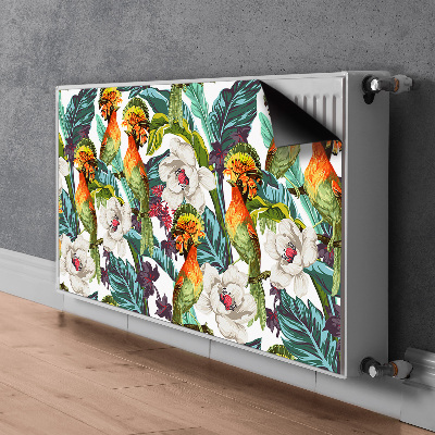 Heizkörperverkleidung magnetisch Exotische vögel