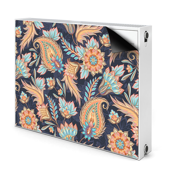Dekorative Heizkörperabdeckung Paisley