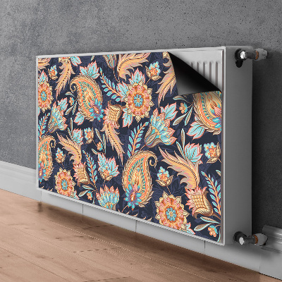 Dekorative Heizkörperabdeckung Paisley