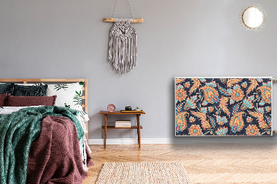 Dekorative Heizkörperabdeckung Paisley
