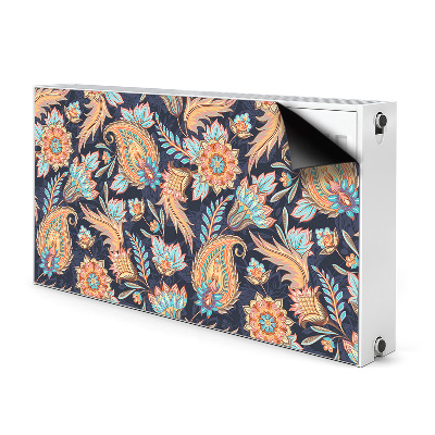 Dekorative Heizkörperabdeckung Paisley
