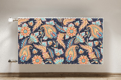 Dekorative Heizkörperabdeckung Paisley