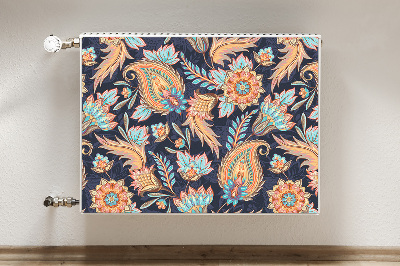 Dekorative Heizkörperabdeckung Paisley