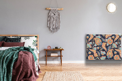 Dekorative Heizkörperabdeckung Paisley