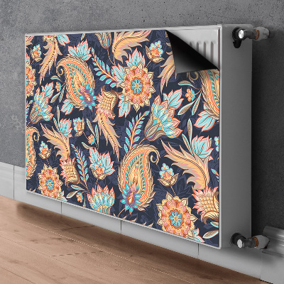 Dekorative Heizkörperabdeckung Paisley