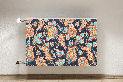 Dekorative Heizkörperabdeckung Paisley