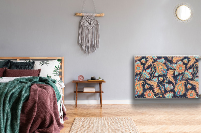 Dekorative Heizkörperabdeckung Paisley