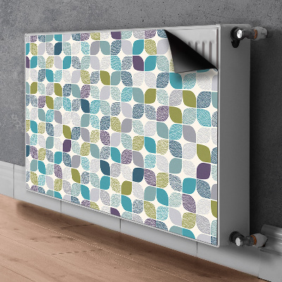 Heizkörperverkleidung magnetisch Geometrisches muster