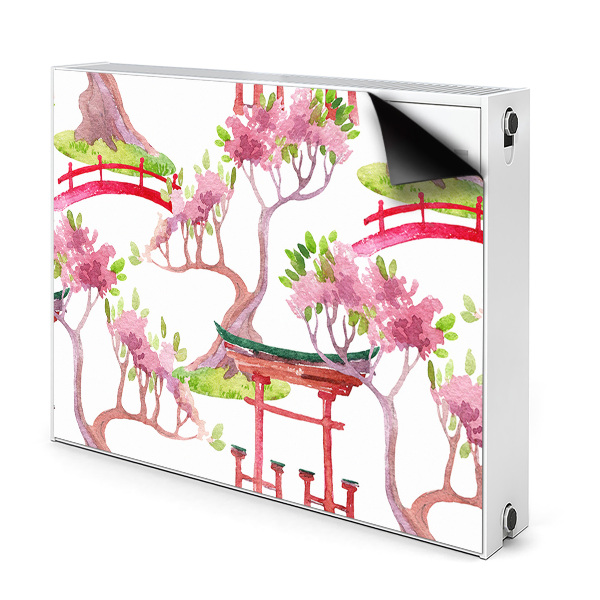 Heizkörperverkleidung magnet Japanische motive