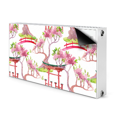 Heizkörperverkleidung magnet Japanische motive