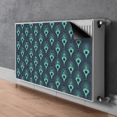 Dekorative Heizkörperabdeckung Neondesign