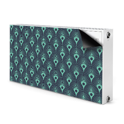 Dekorative Heizkörperabdeckung Neondesign
