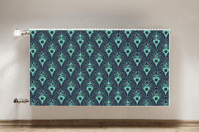 Dekorative Heizkörperabdeckung Neondesign