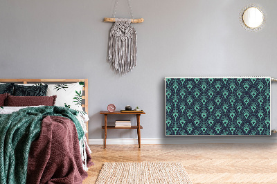 Dekorative Heizkörperabdeckung Neondesign