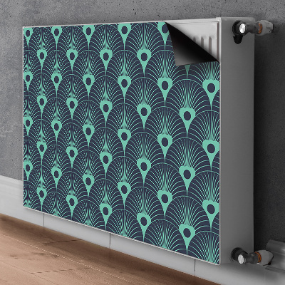 Dekorative Heizkörperabdeckung Neondesign
