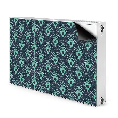 Dekorative Heizkörperabdeckung Neondesign