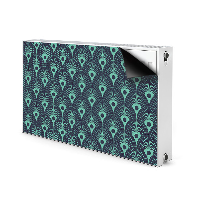 Dekorative Heizkörperabdeckung Neondesign