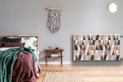 Dekorativer Heizkörpermagnet Retro-wandbild