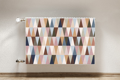Dekorativer Heizkörpermagnet Retro-wandbild