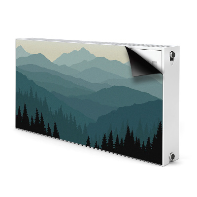 Magnet Heizkörperverkleidung Blick auf die berge