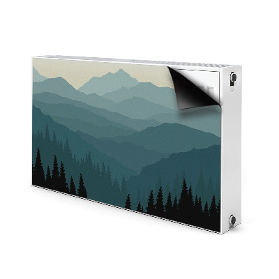 Magnet Heizkörperverkleidung Blick auf die berge