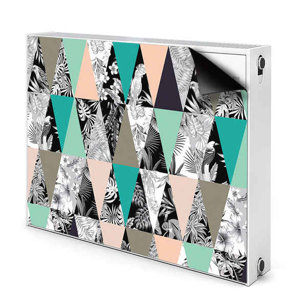 Magnet Heizkörperverkleidung Tropischer patchwork