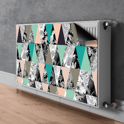 Magnet Heizkörperverkleidung Tropischer patchwork