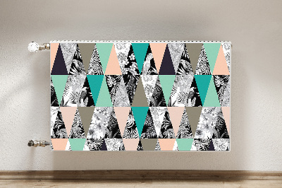 Magnet Heizkörperverkleidung Tropischer patchwork