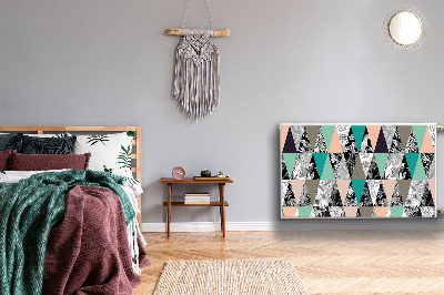 Magnet Heizkörperverkleidung Tropischer patchwork
