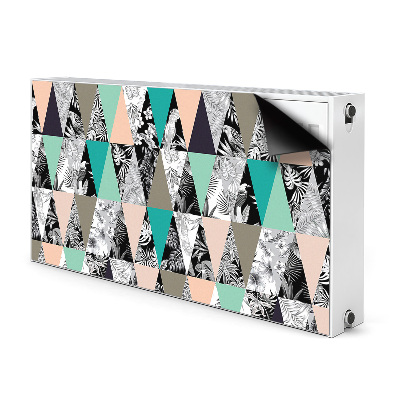 Magnet Heizkörperverkleidung Tropischer patchwork