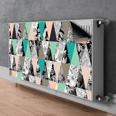 Magnet Heizkörperverkleidung Tropischer patchwork