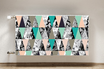 Magnet Heizkörperverkleidung Tropischer patchwork
