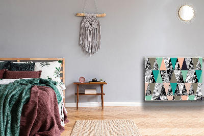 Magnet Heizkörperverkleidung Tropischer patchwork